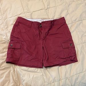 Dockers red shorts